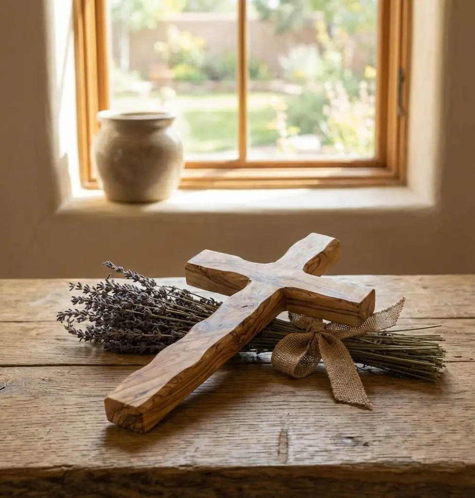 Classic Roman Catholic Latin Cross – Blessed in Jerusalem