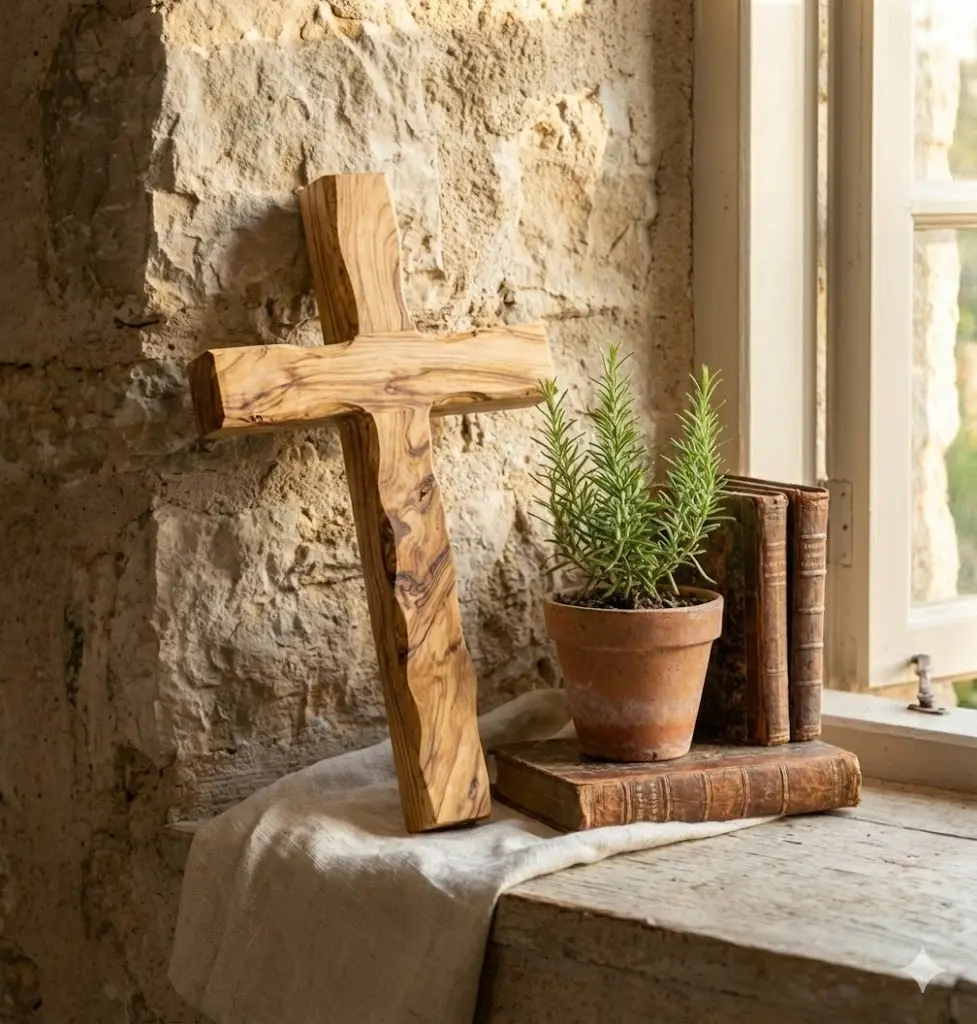 Classic Roman Catholic Latin Cross – Blessed in Jerusalem