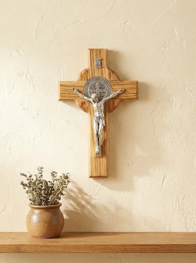 Latin Cross of Saint Benedict – Blessed in Jerusalem