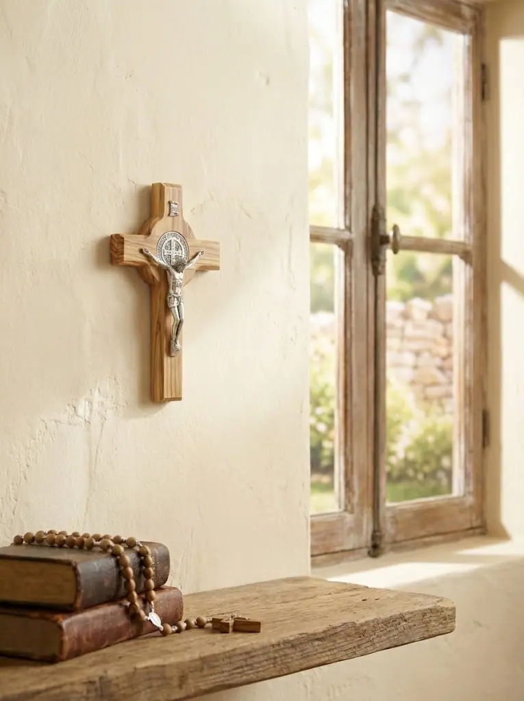 Latin Cross of Saint Benedict – Blessed in Jerusalem