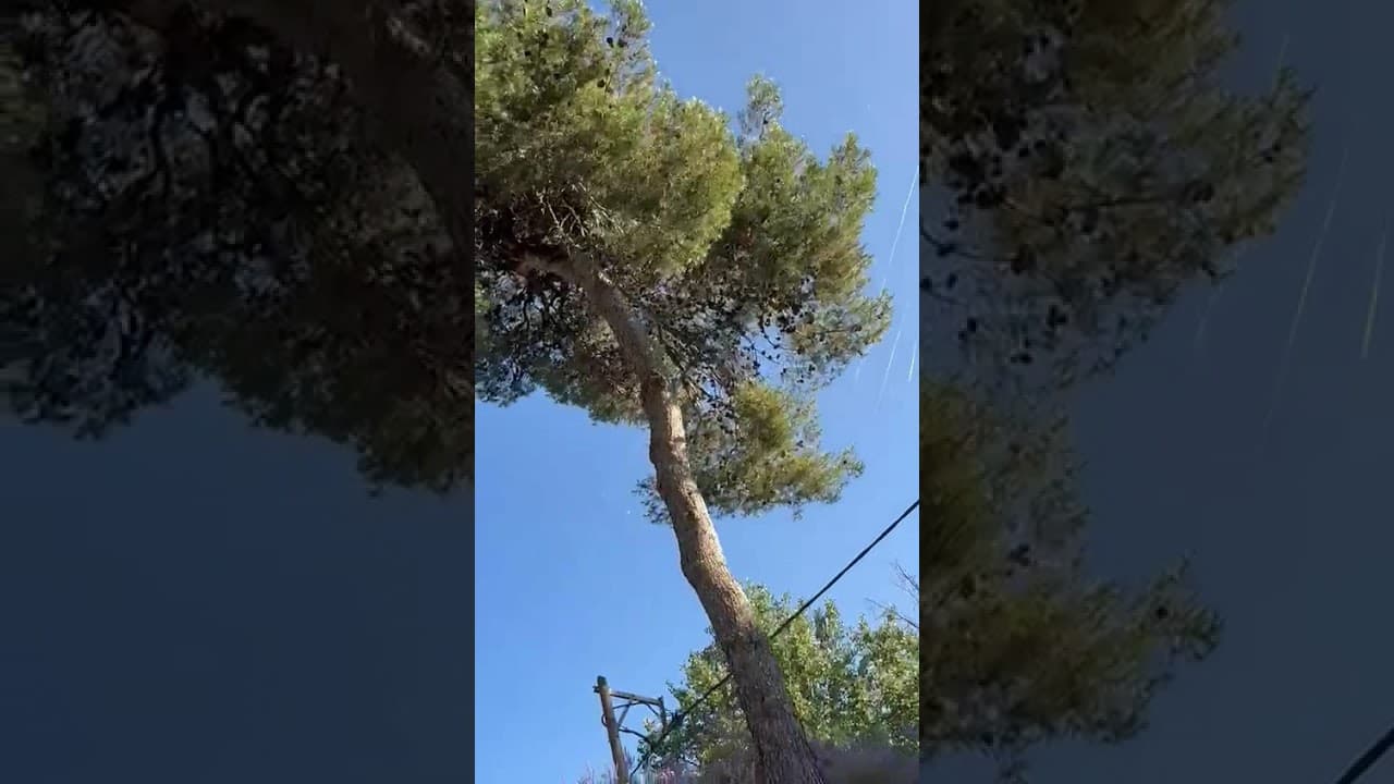 Iranian missiles over the holy city of Jerusalem #israel #iran #jerusalem  #ישראל