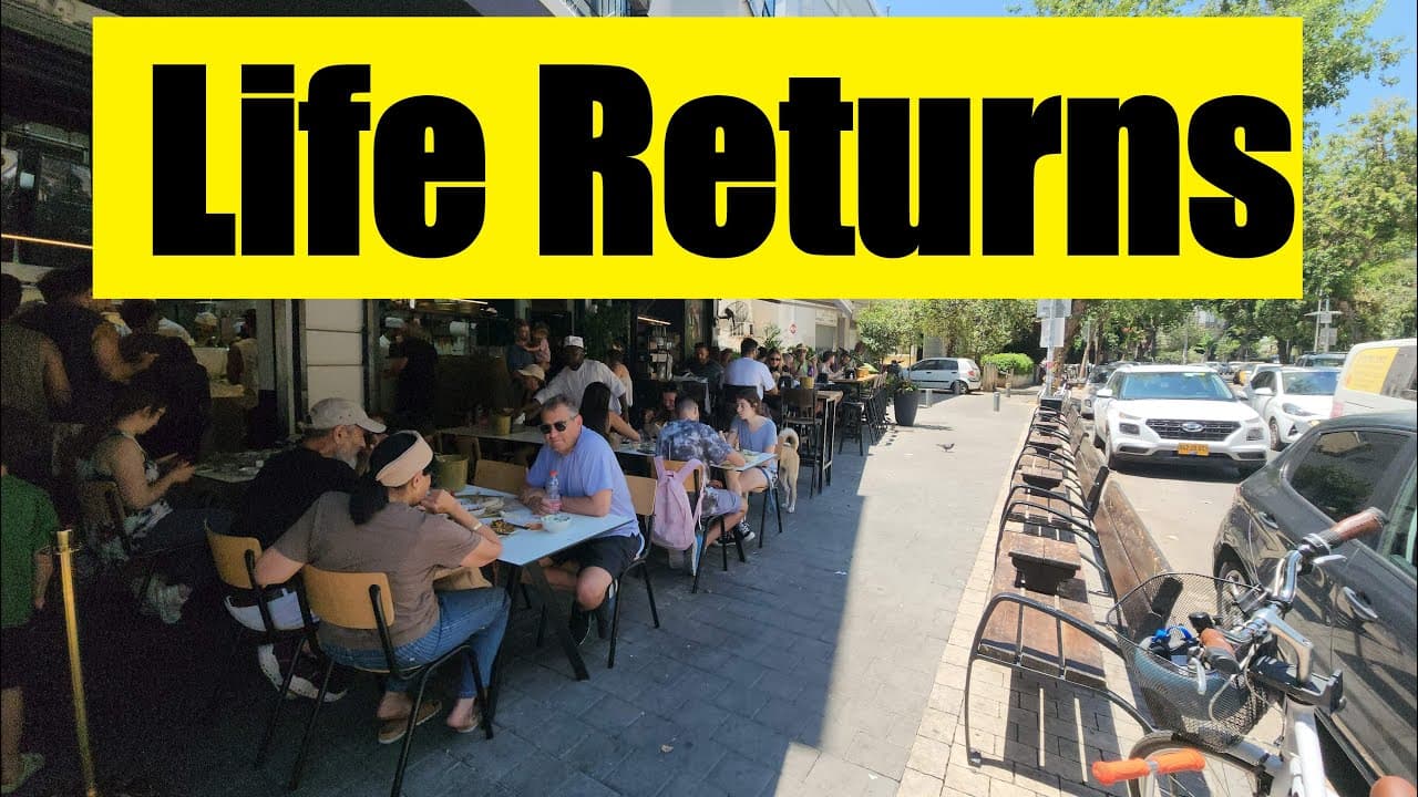 Bombed but Unbroken – Tel Aviv, Israel Rises Again