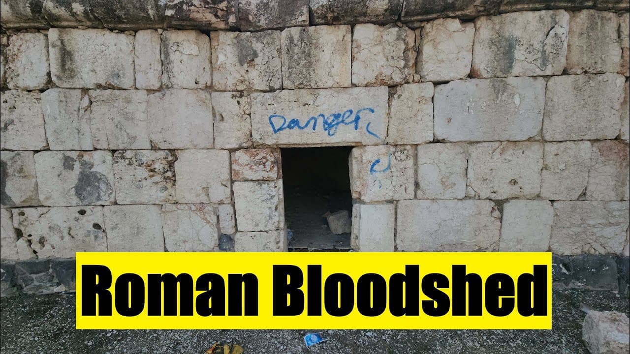 Jews and Christians Were Killed Here - The Amphitheater of Beit Shean