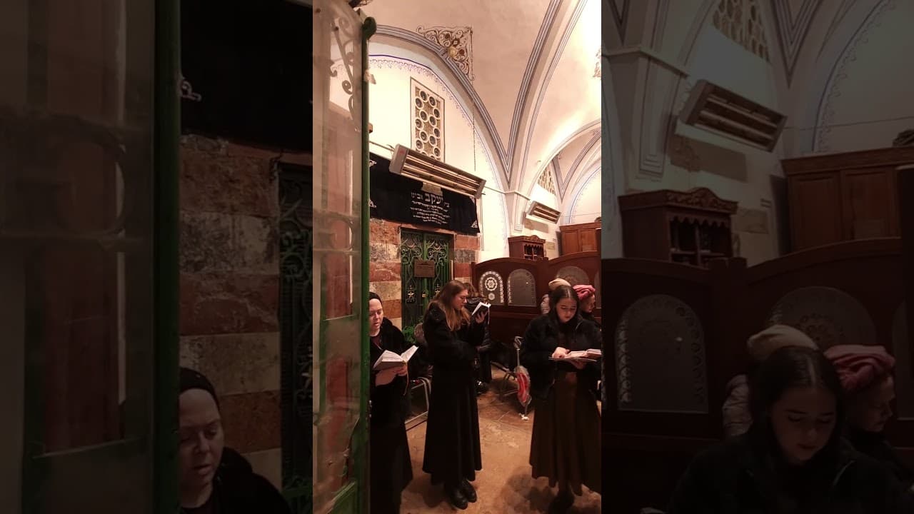 Prayer at the Tombs of Jacob and Leah – Cave of the Patriarchs, Hebron #israel #holyland #hebron