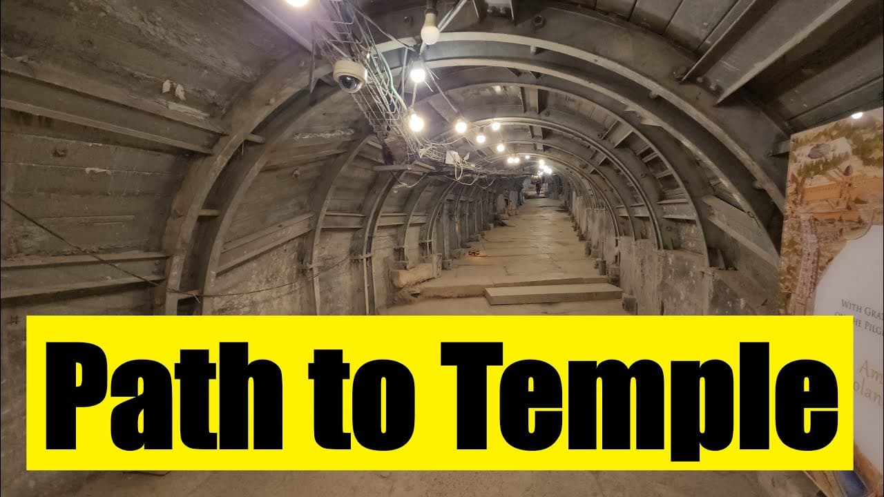 From the Pool of Siloam to the Temple: Jerusalem’s Lost Road -  The Pilgrimage Road