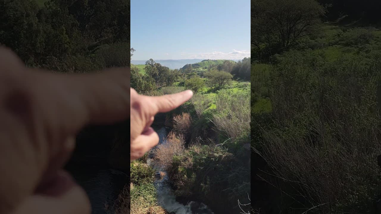 Beit She’an, Harod Stream, Biblical Gilead, Israel #israel