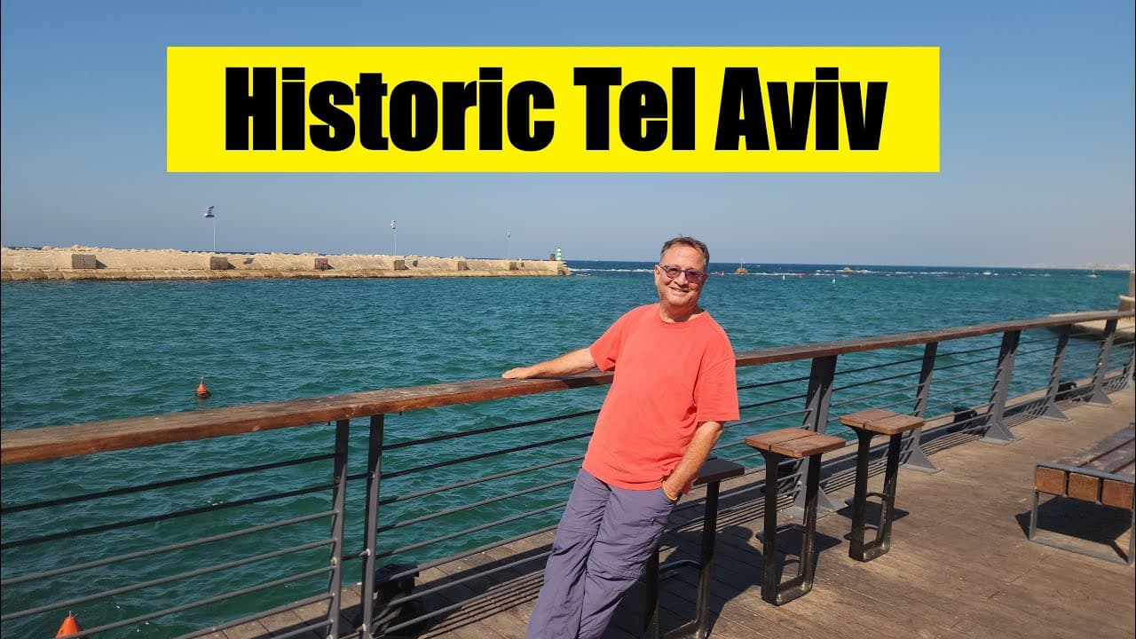 Tel Aviv Walking Tour: Neve Tzedek, HaTachana & the Mediterranean | Zahi Shaked
