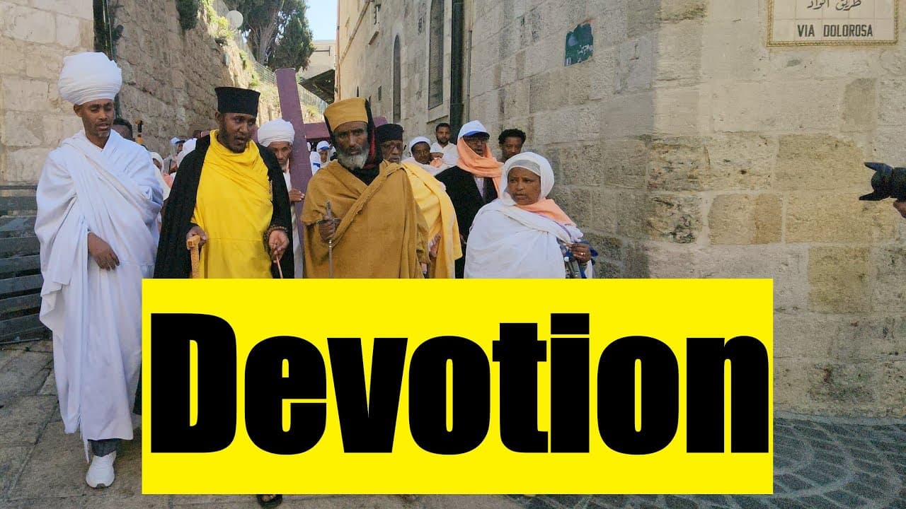 In the Footsteps of Christ: Ethiopian Orthodox Tewahedo Church Good Friday in Jerusalem